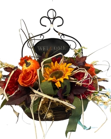 Welcome Fall Flower Arrangement