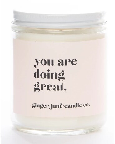 You Are Doing Great Soy Candle Gifts