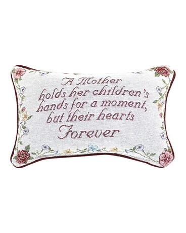 A Mother Holds Her Children's Hands... Gifts