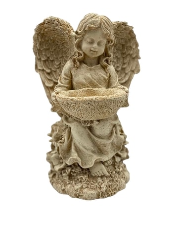 Youthful Angel with Bowl Gifts