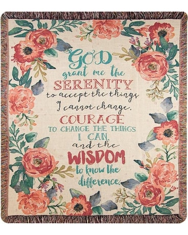 Serenity Prayer Flower Arrangement