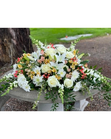Custom Sympathy Flowers Flower Arrangement