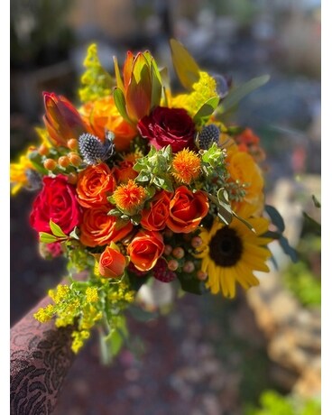 Custom Wedding Flower Arrangement