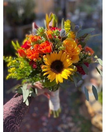 Custom Wedding Flower Arrangement