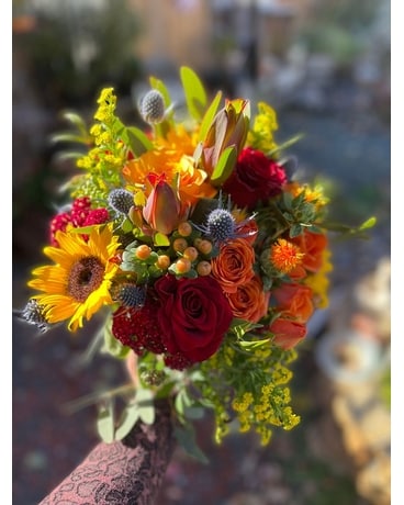 Custom Wedding Flower Arrangement