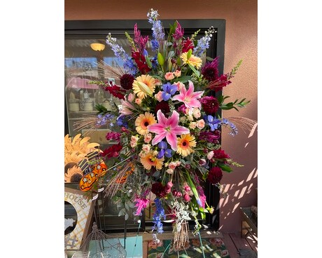 Custom Sympathy Flower Arrangement