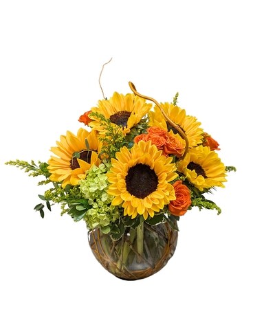 Autumn Sunset Flower Arrangement