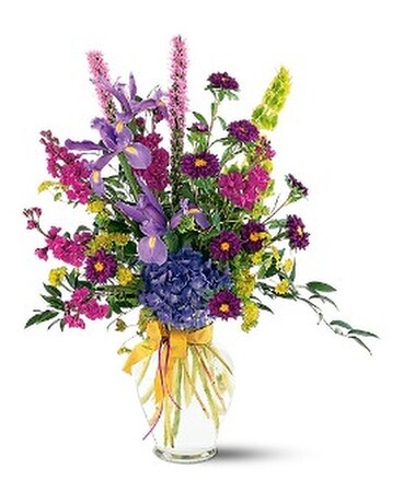 Lush Lavenders Bouquet Flower Arrangement