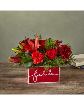 FTD Yuletide Carol Flower Arrangement