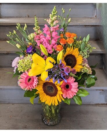 The Height Of Summer Vase Design Flower Arrangement