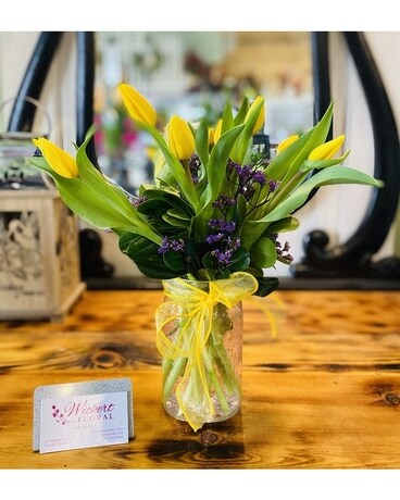 Tulips for Mum Flower Arrangement