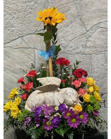 Rainbow Bridge Flower Arrangement