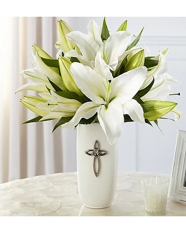 Faithful Blessings Sympathy Arrangement