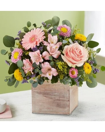 Spring Sentiment Flower Arrangement