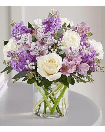 Lovely Lavender Medley Flower Arrangement