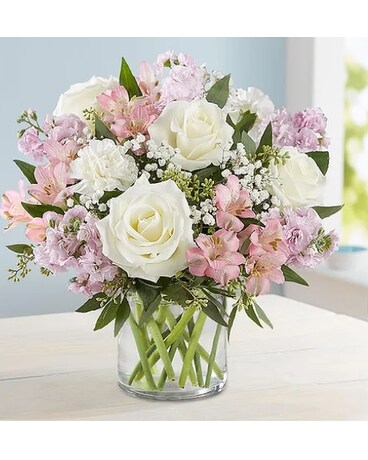 Elegant Blush Bouquet Flower Arrangement