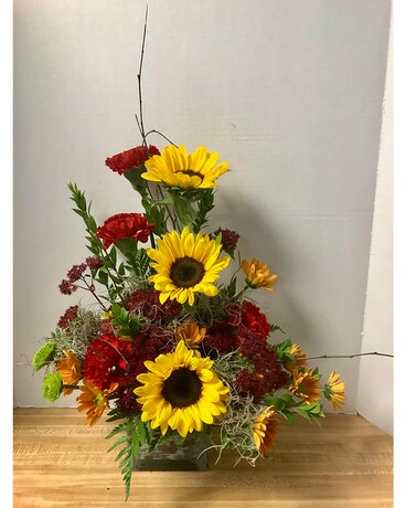 Sunset Stunner Flower Arrangement