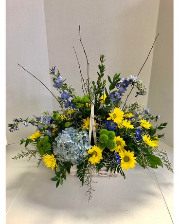 Sun and Surf Flower Arrangement
