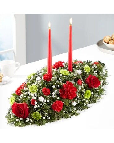 Season's Greeting Centerpiece Centerpiece