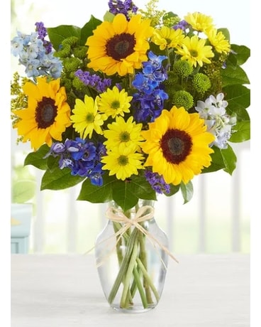 Fields of Europe Summer Flower Arrangement