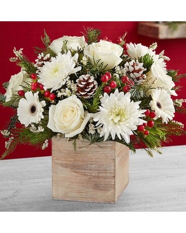 Festive Tidings Flower Arrangement