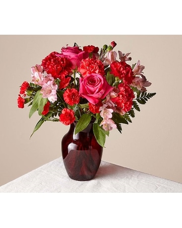 The Valentine Bouquet Flower Arrangement