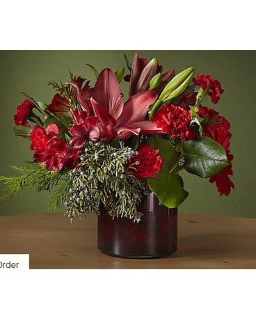 Berry Merry Bouquet Flower Arrangement