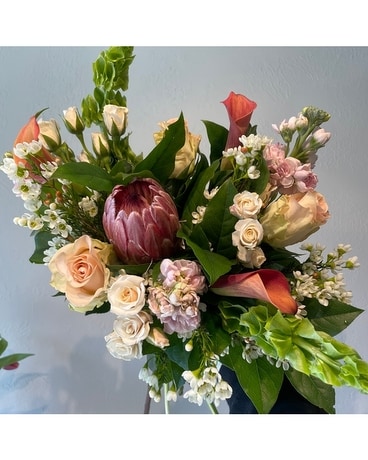 Wrapped Bouquet Flower Arrangement