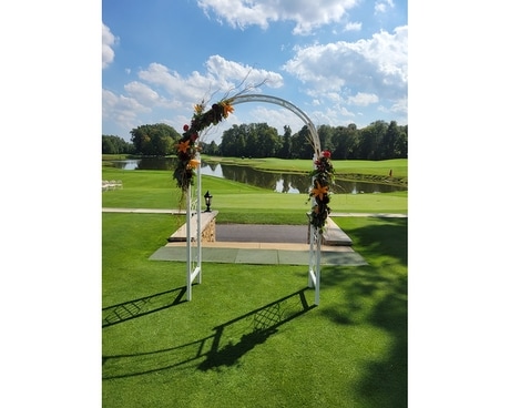 Ceremony Arch Flower Arrangement