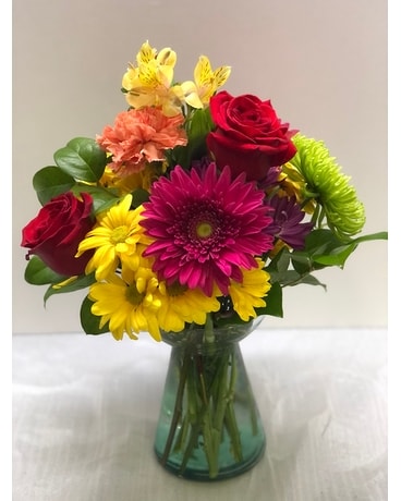 Vibrant Jewel Flower Arrangement