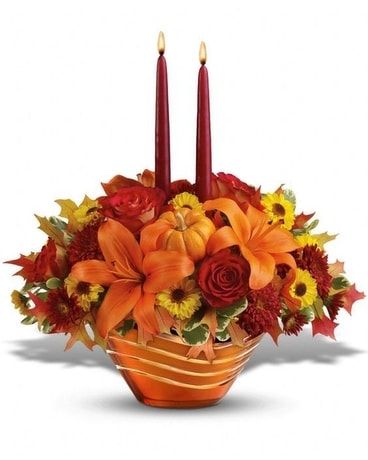 Amber Waves Flower Arrangement