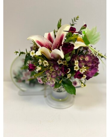 Tea Party Flower Arrangement