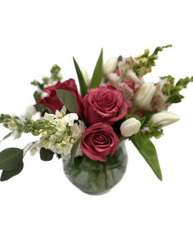 Love and Flowers Flower Arrangement