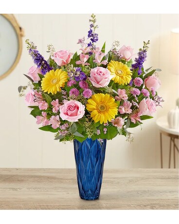 Blushing Garden Bouquet Flower Arrangement