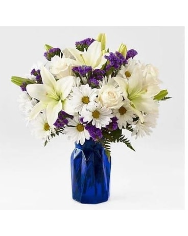 Beyond Blue Bouquet Flower Arrangement