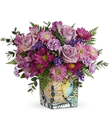 Winged Whimsy Bouquet Flower Arrangement