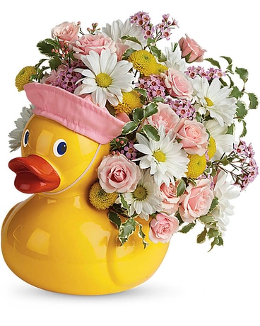 Sweet Little Ducky Bouquet Flower Arrangement