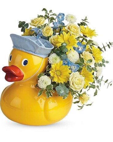 Lucky Ducky Bouquet Flower Arrangement