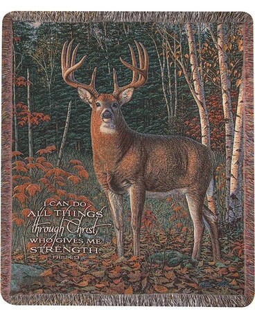 Deer Afghan