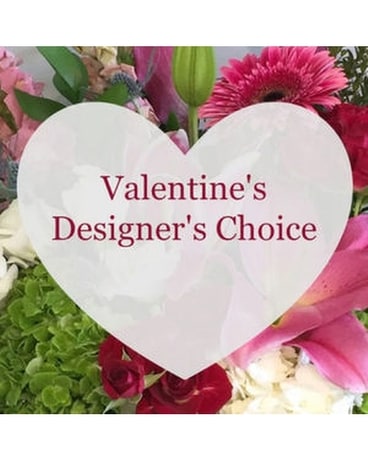 Valentine's Designer Choice Flower Arrangement