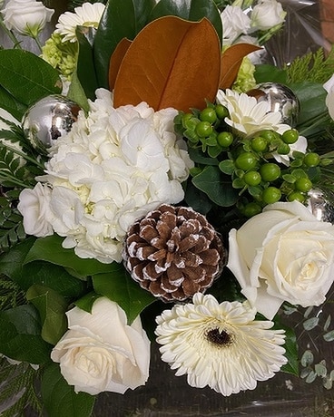 Designer's Choice White Flower Arrangement