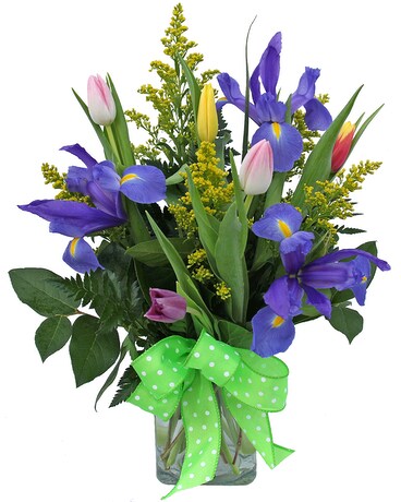 Whispers of Spring Flower Arrangement