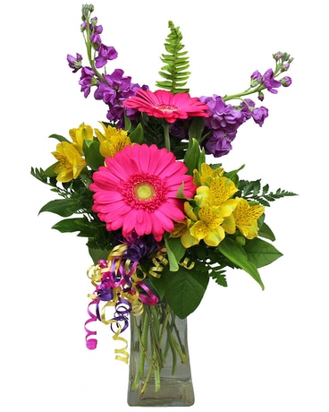 Blissful Birthday Flower Arrangement