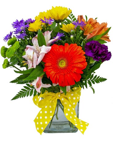 Citrus Splash Flower Arrangement