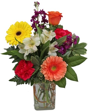 Spring Sunrise Flower Arrangement
