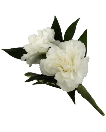 Eli - Miniature Carnation Boutonniere Flower Arrangement