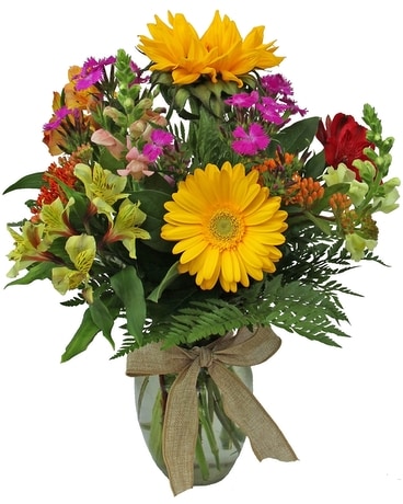 Magical Sunshine Flower Arrangement