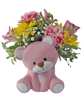 Standard size, 9 inches height and 10 inches wide.