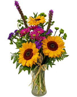 Sensational Sunflowers Flower Arrangement