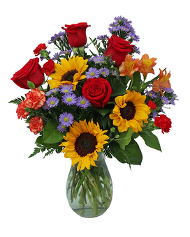 Sunflower Surprise Flower Arrangement